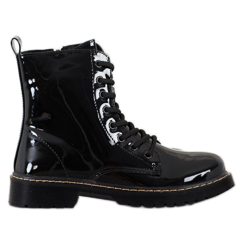 Small Swan Lackerade arbetare svart