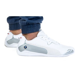 Puma Bmw Mms Drift Cat 8 M 339934 02 vit grå