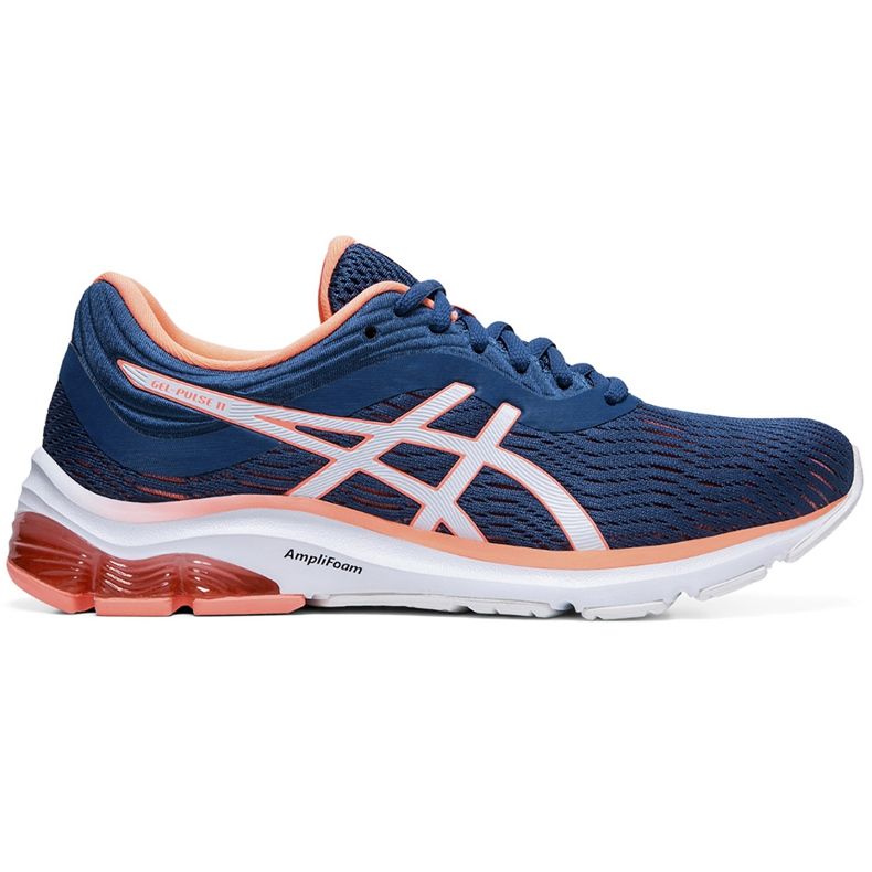 Dam löparskor Asics Gel-Pulse marinblå-persika 1012A467 401 orange