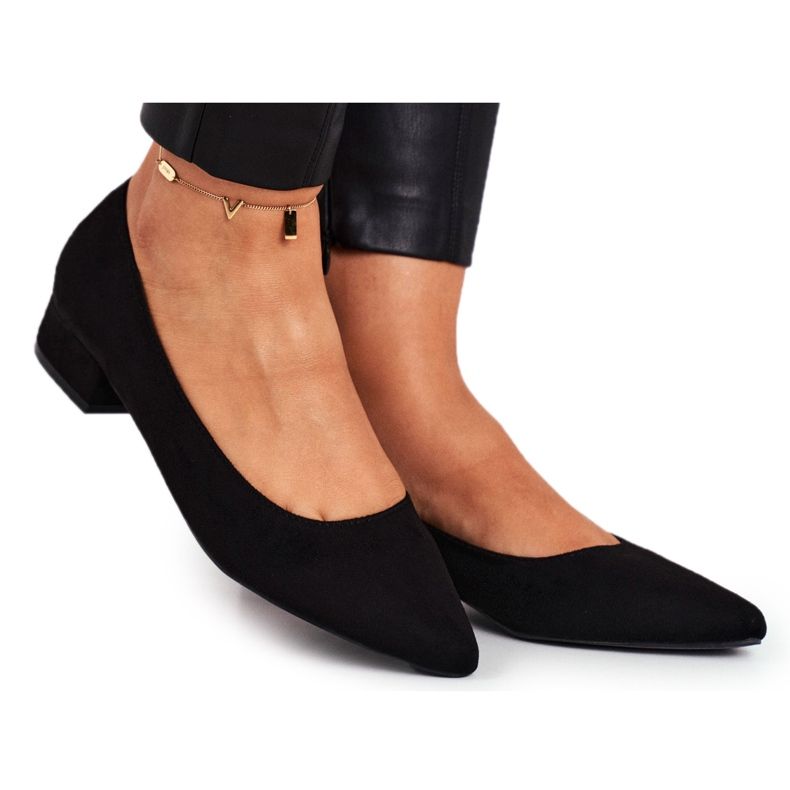 PS1 Svart mocka för kvinnor i mocka Elivia