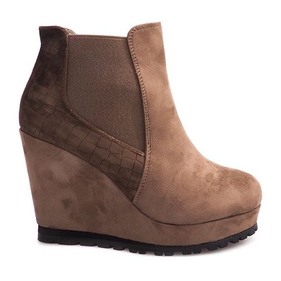 Mocka kängor 7-GK7851B brun