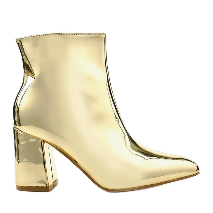 Guldkängor på stolpen, SY50P guld dragkedja gyllene