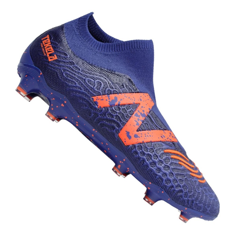 Fotbollsskor New Balance Tekela v3 Pro Fg BG3 M 814510-60 mångfärgad violett