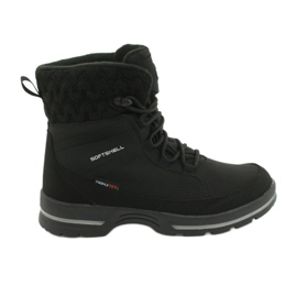 Snowboots softshell med membran American Club SN02 / 20 svart