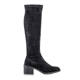 Filippo Heeled Slip-On stövlar svart