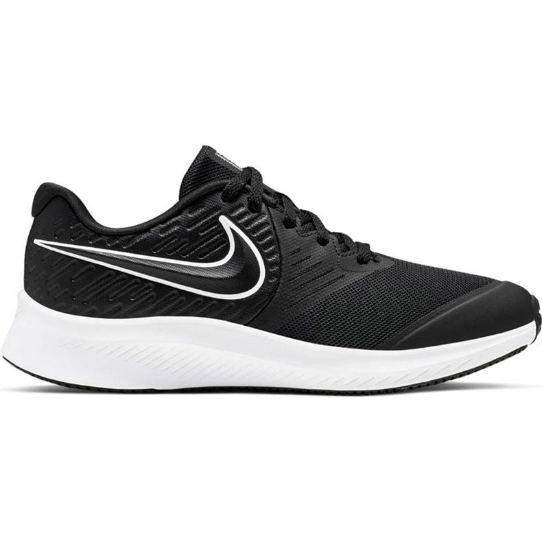 Nike Star Runner 2 barnskor svartvita AQ3542 001