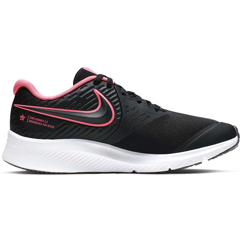 Nike Star Runner 2 barnskor svart och rosa AQ3542 002