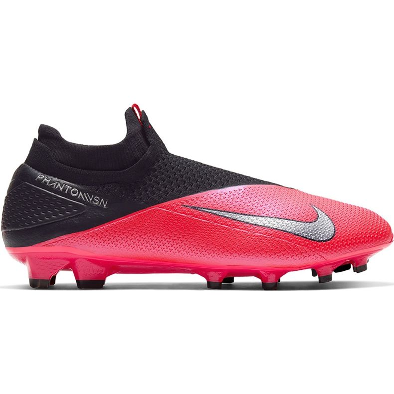 Nike Phantom Vsn 2 Elite Df Fg CD4161 606 fotbollsskor mångfärgad röd