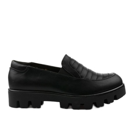 Svarta kvinnors slip-on skor från Ramsgate