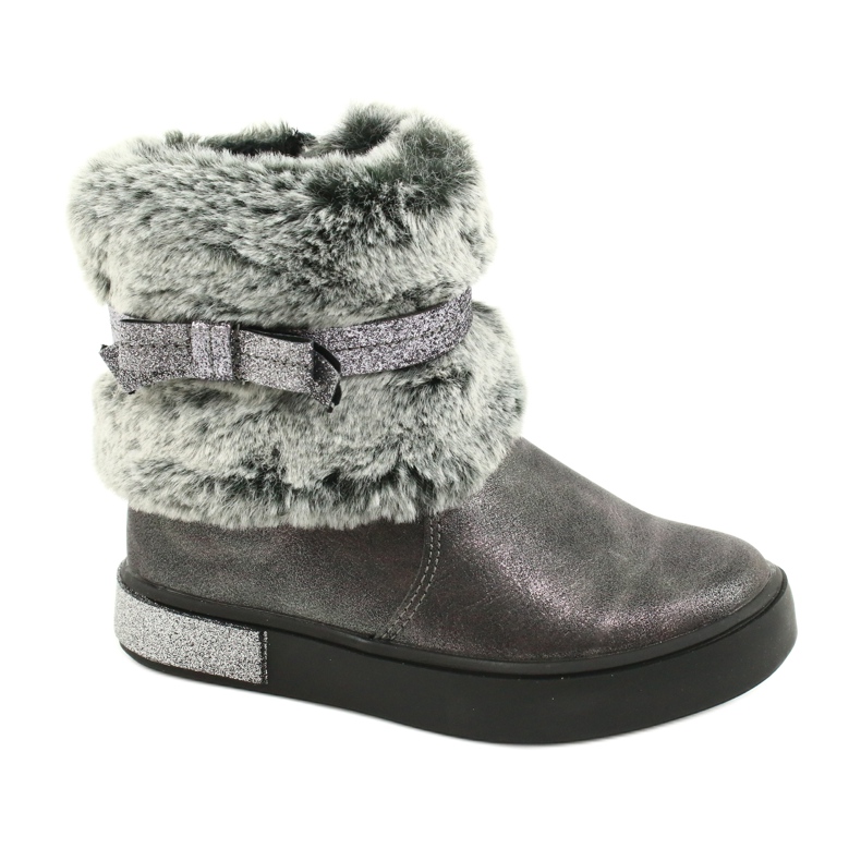 American Club Amerikanska GC26 / 20 tennstövlar med dragkedja silver- grå