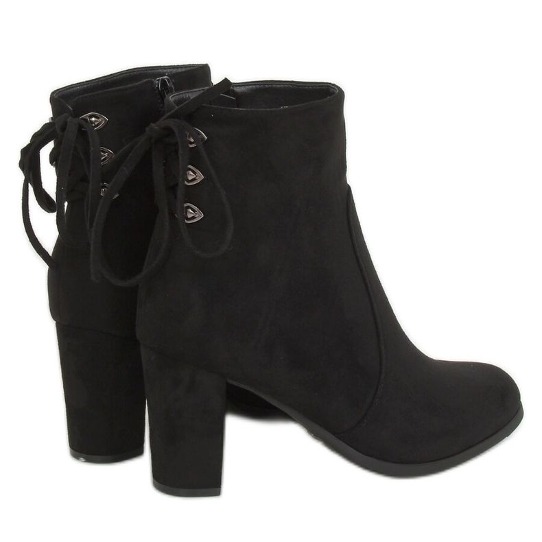 Klassiska svarta höga klackar 6782-1 Svart