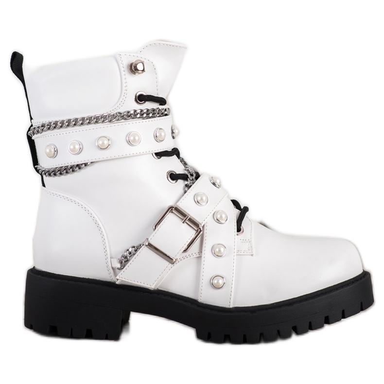 Seastar Arbetare Med Kedjor vit