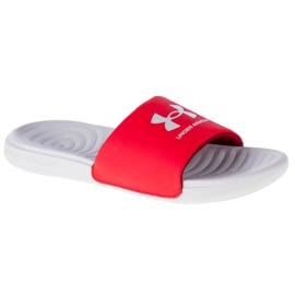 Under Armour Ansa Fixed Slides 3023761-104 röd
