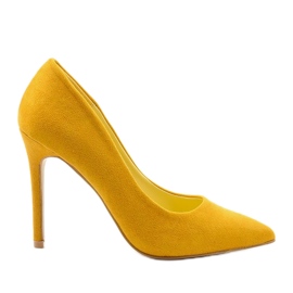 Gula klassiska Hyirnar mocka klackar