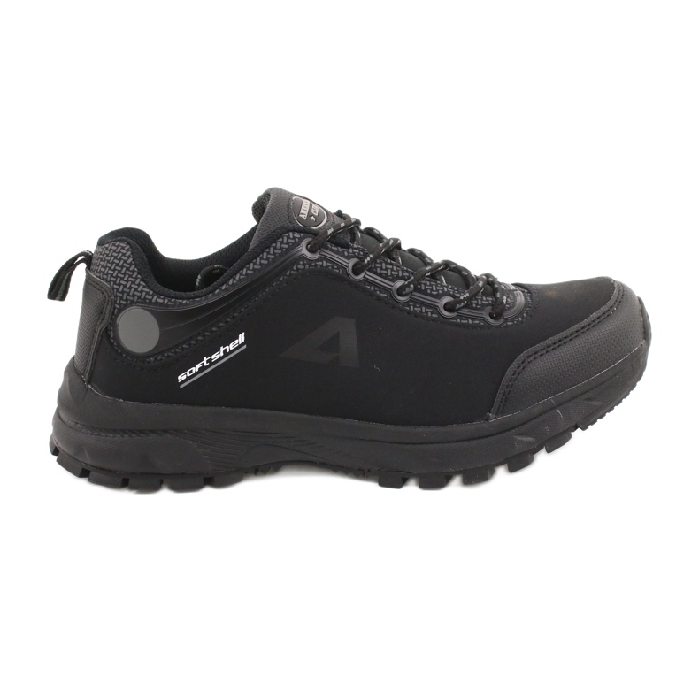 American Club Amerikanska sportskor vattentäta mjuka skal HL04 / 20 svart grå