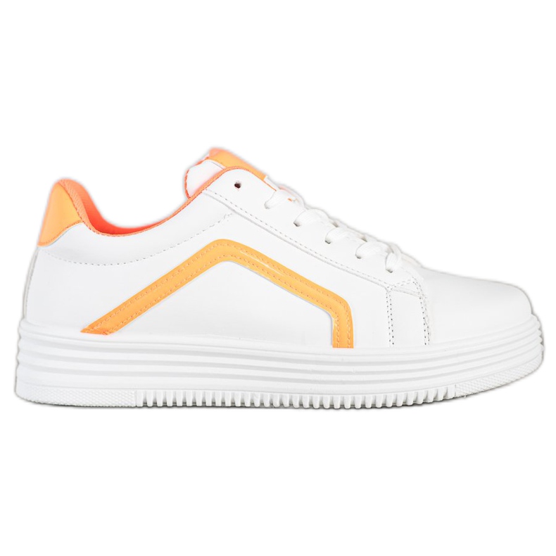 SHELOVET Trendiga sportskor vit