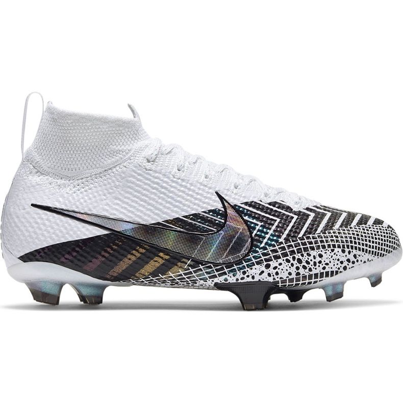 Nike Mercurial Superfly 7 Elite Mds Fg Junior BQ5420 110 fotbollsskor vit vit