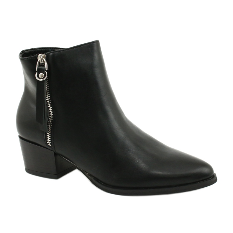 Vinterstövlar på Jezzi 20BT35-3028 dragkedja svart