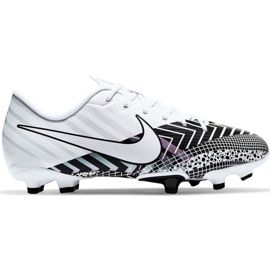 Nike Mercurial Vapor 13 Academy Mds FG / MG Jr CJ0980-110 fotbollssko flerfärgad vit