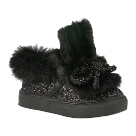 FRROCK Barnens svarta Mumi Warm Sneakers