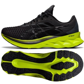 Löparskor Asics Novablast M 1011A681-003 svart grå grön