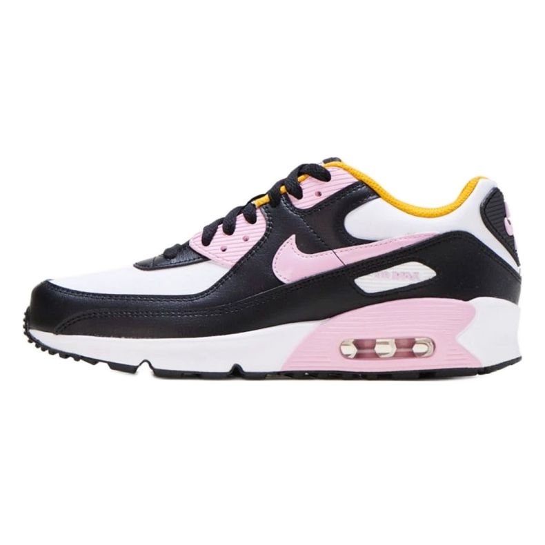 Nike Air Max 90 Ltr Jr CD6864-007 sko vit svart rosa