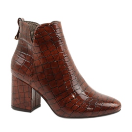 Isolerade stövlar Daszyński SA186-1 brun