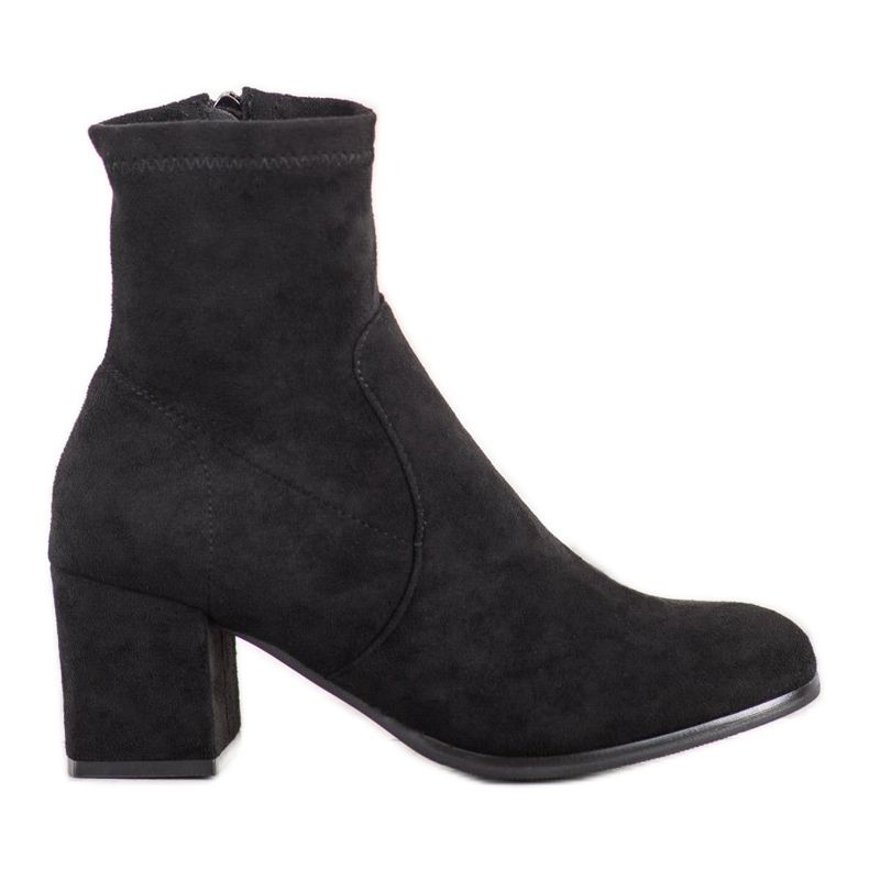 Evento Högklackade stövlar svart