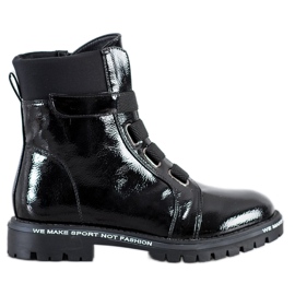 Goodin Lackerade arbetare med suddgummi svart