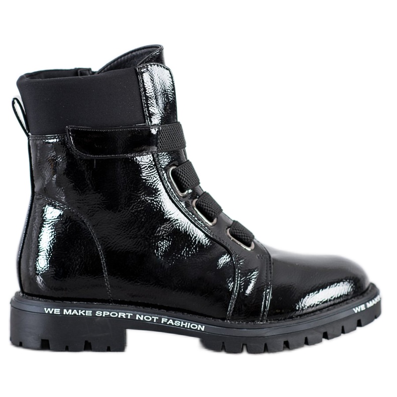 Goodin Lackerade arbetare med suddgummi svart