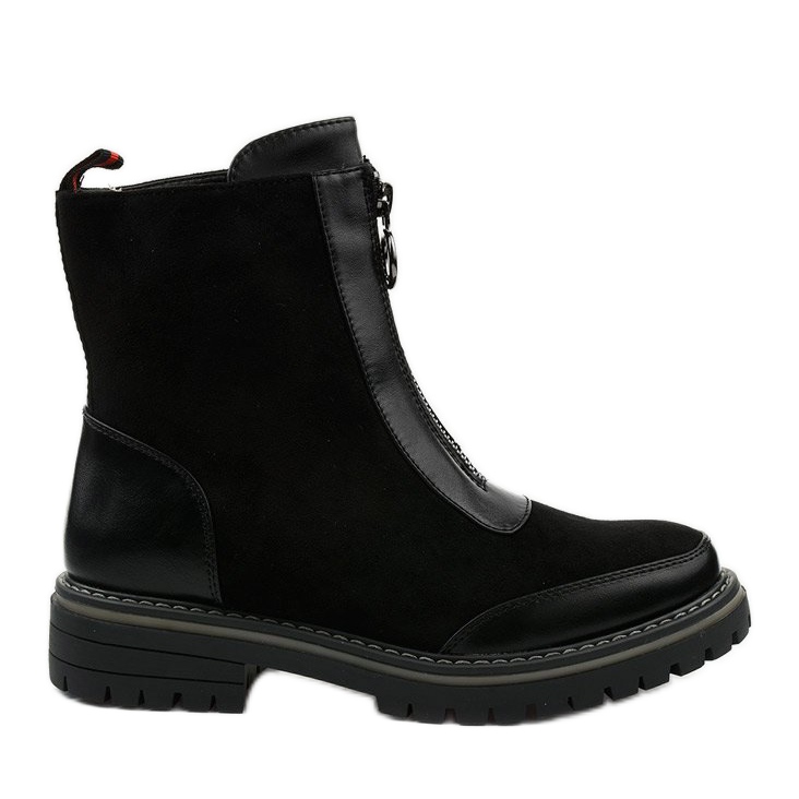 BM Svarta platta Shadowgrain -isolerade stövlar