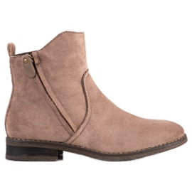 Evento Bekväma casual stövlar beige