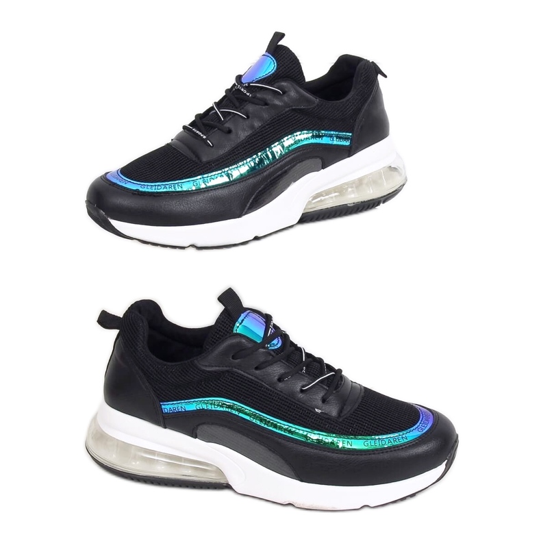 Svarta sportskor för kvinnor LL1758 Svart