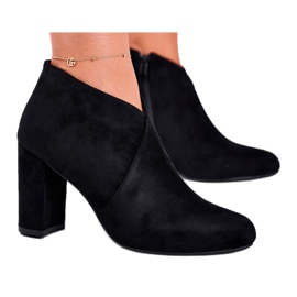 Damskor på högklackat Sergio Leone svart BT498