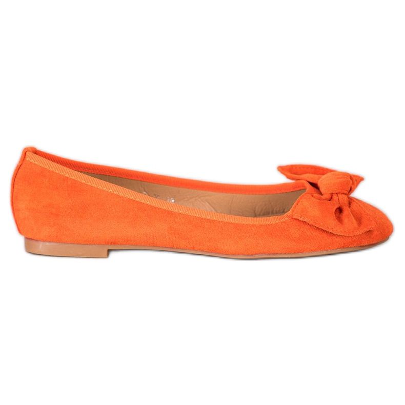 Sixth Sense Ballerina Med En Rosett orange