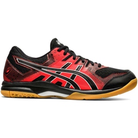 Asics Gel Rocket 9 svartröd 1071A030 003 volleybollskor för män