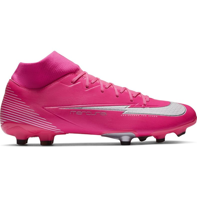 Nike Mercurial Superfly 7 Academy Km FG / MG DB5611 611 fotbollsskor rosa rosa