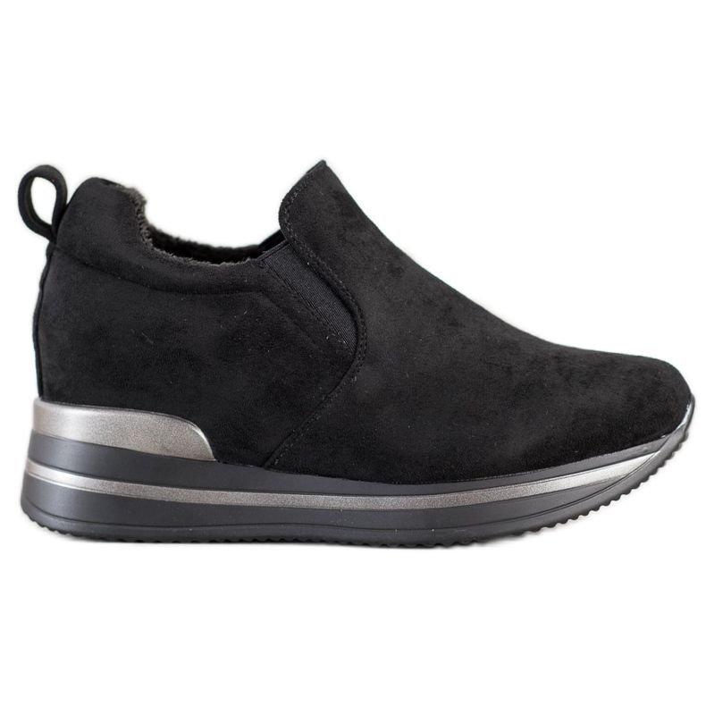 Gogo Varma skor på plattformen svart