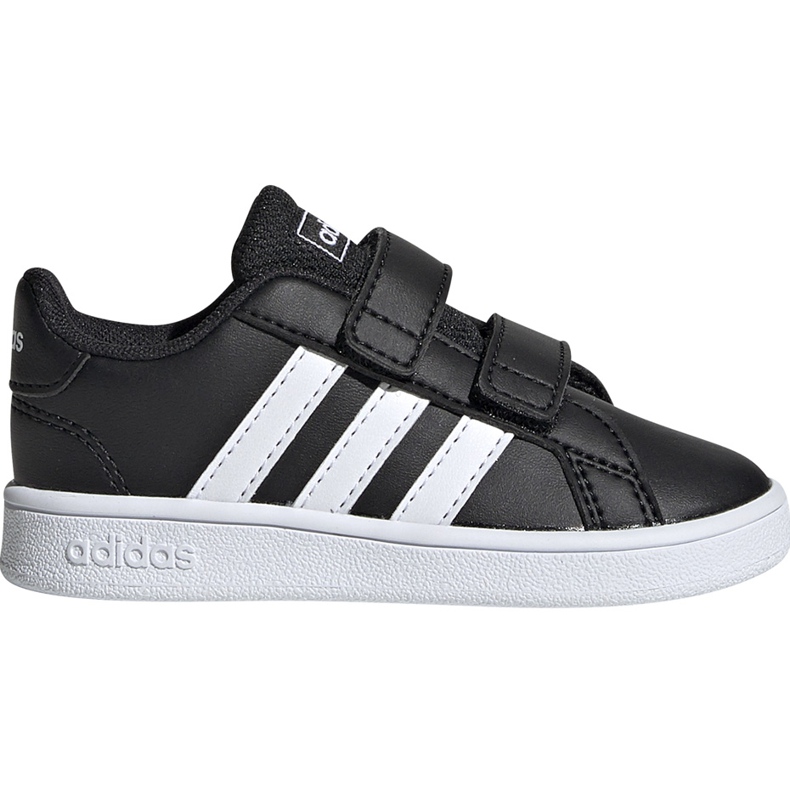 Adidas Grand Court I barnskor svartvita EF0117