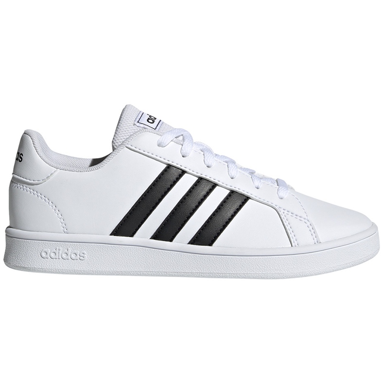 Skor för barn adidas Grand Court K vit och svart EF0103