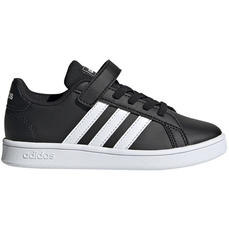Adidas Grand Court C barnskor svartvita EF0108