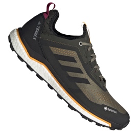 Adidas Terrex Agravic Flow Gtx M FU7450 skor mångfärgad mångfärgad grön