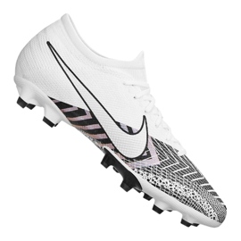 Nike Vapor 13 Pro Mds Ag M CJ9981-110 fotbollsskor svart, vit, grå / silver vit