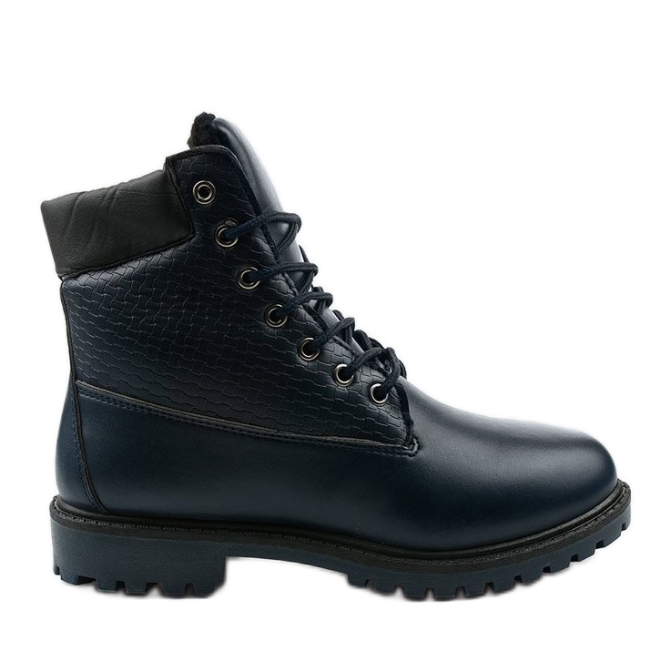 Blå Avini -isolerade stövlar