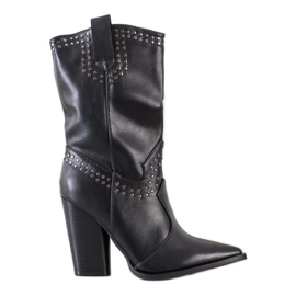 Seastar Cowboy stövlar i Spitz svart