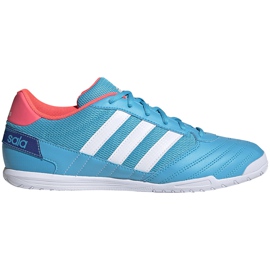 Adidas Super Sala FX6758 fotbollsskor blå blå