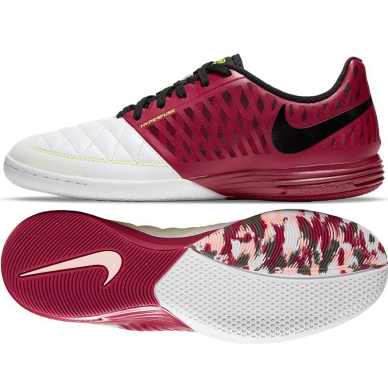 Nike LunarGato Ii Ic 580456 608 fotbollsskor mångfärgad rödvin