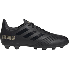 Adidas Predator 19.4 FxG Junior fotbollsskor svart EF8989