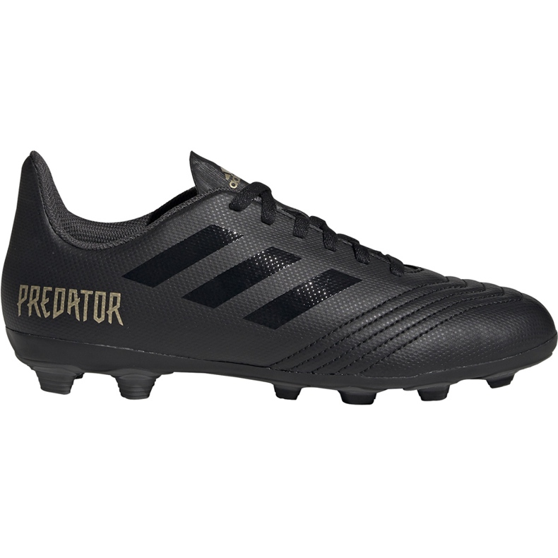 Adidas Predator 19.4 FxG Junior fotbollsskor svart EF8989