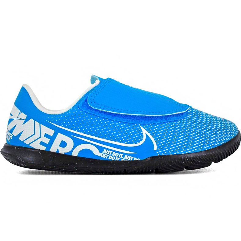 Nike Mercurial Vapor 13 Club Ic PS (V) Junior AT8170 414 fotbollsskor mångfärgad blå